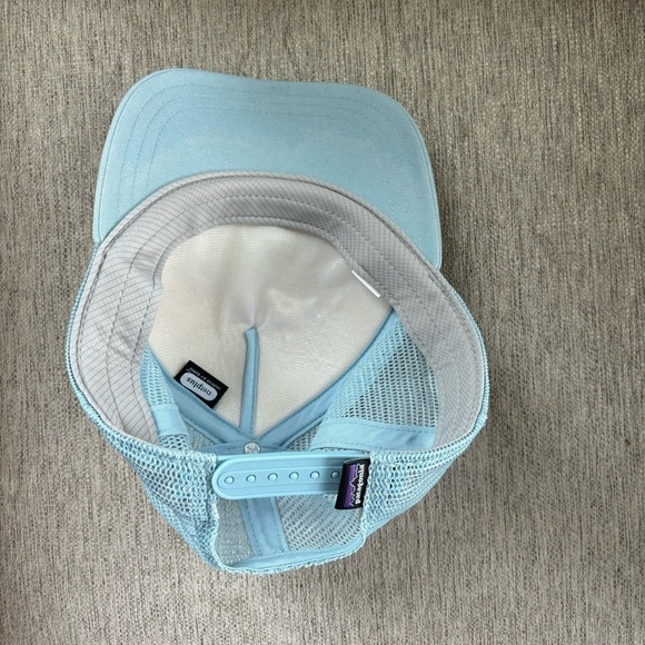 Patagonia Pataloha Haleiwa, Hawaii Light Blue Trucker Cap - Picture 5 of 5